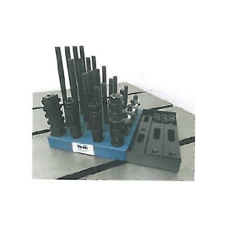 Tapped End Clamp Cnc Fixturing Kit 1 X 3/4-10